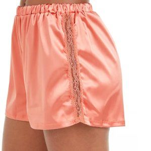 NWT Cosabella Women's Madeline Lace-Trim Boxer Sleep Shorts